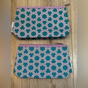 Jonathan Adler Clinique Geometric Patterned Cosmetic Bag makeup bag